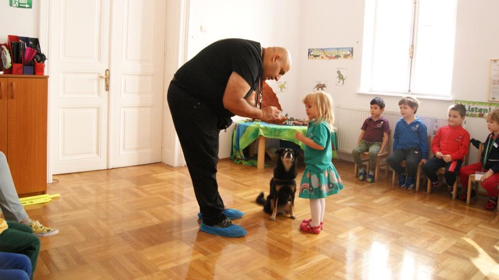 Visit from Gigica, the Utilitary Dog